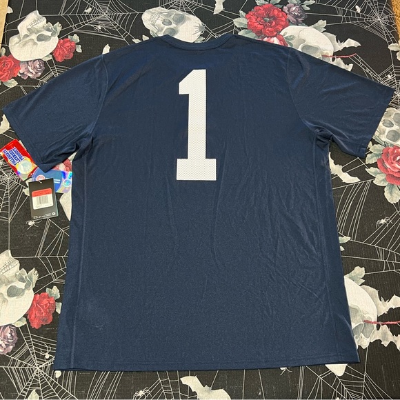 NWT 2014 NIKE DRI-FIT PSU PENN STATE NITTANY LIONS PLAYERS LEGEND LOGO L RARE - Picture 8 of 9
